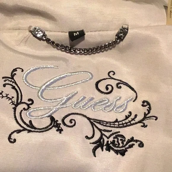 Guess Y2K VTG gray double breasted funnel neck belted skirt rain trenchcoat M - Picture 8 of 11